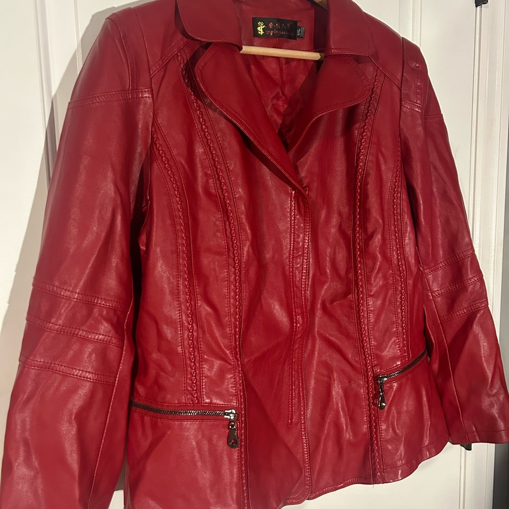 Red Leather Jacket